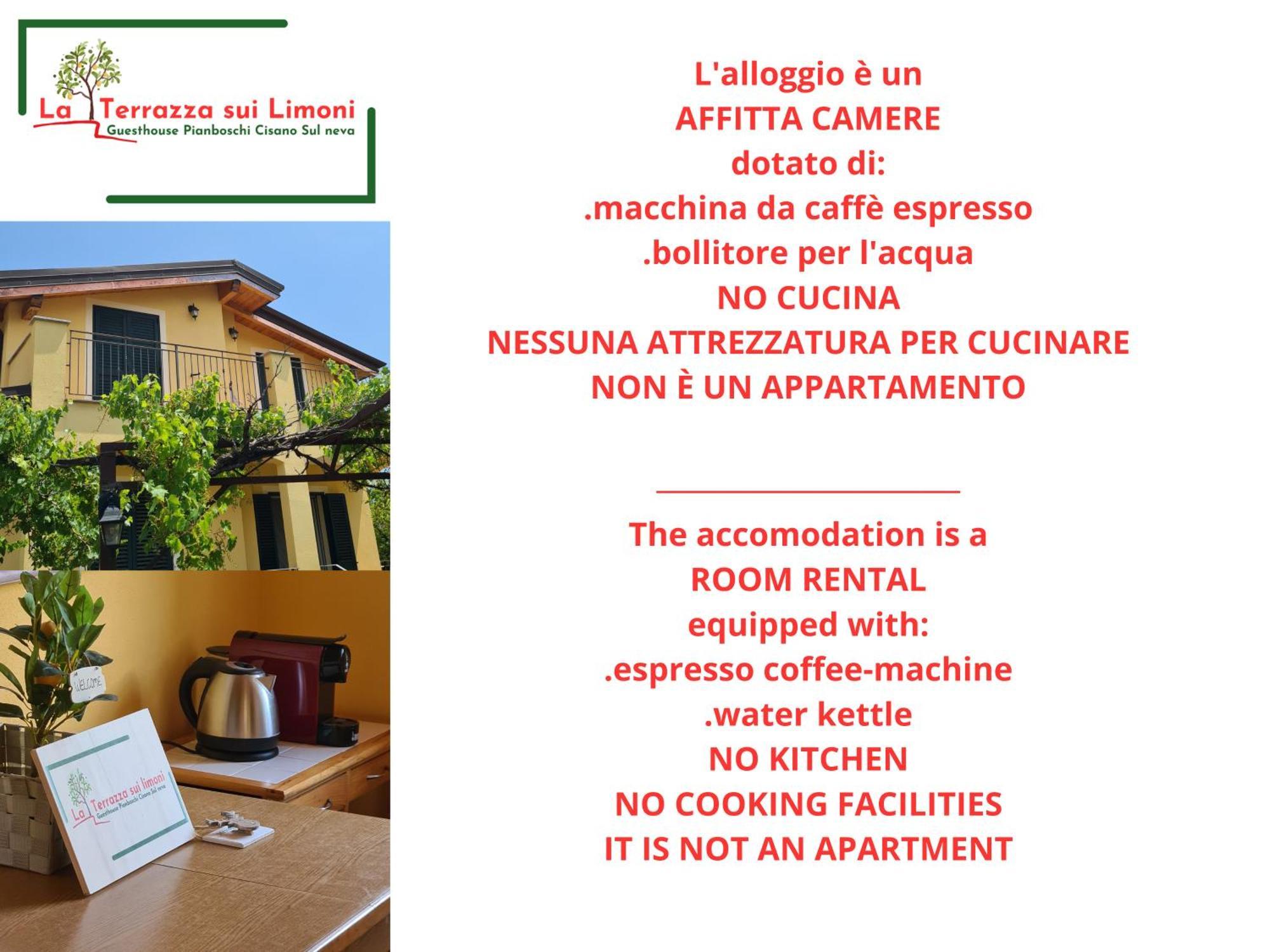 La Terrazza Sui Limoni: Nature Retreat with Beach and Adventure Access Hotel Cisano sul Neva Exterior photo